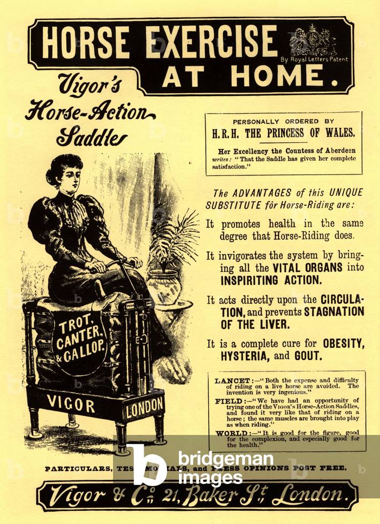 Victorian Medical Inventions Magazine, advert, UK, 1890s