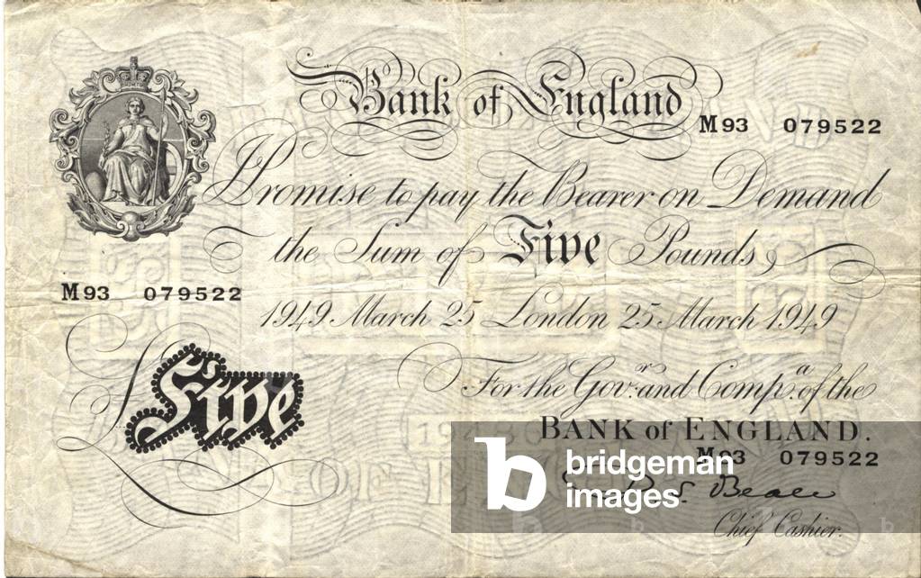 Money cash, 1940s (print)