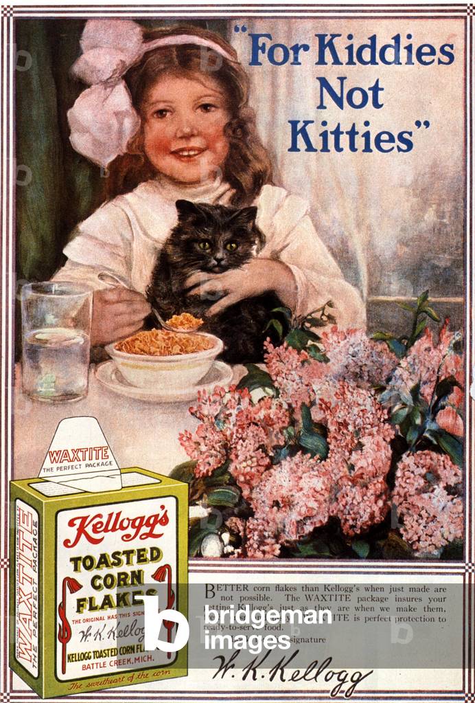 Kellogg's Magazine, advert, USA, 1910s
