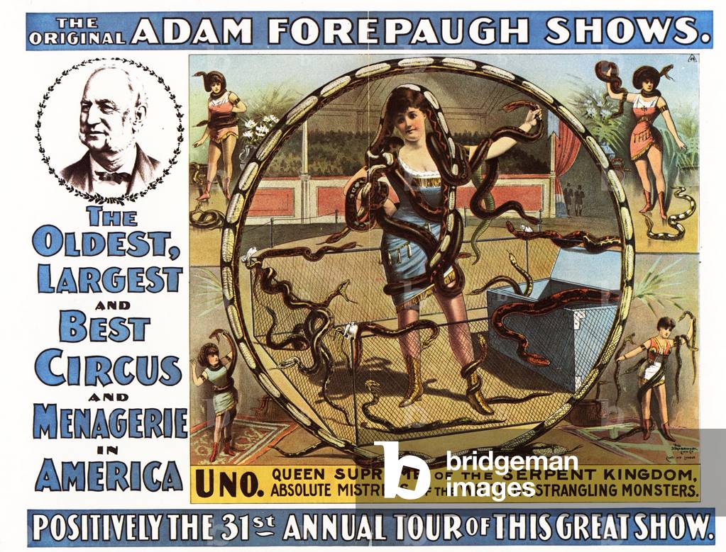 Circus Poster, USA, 1900s