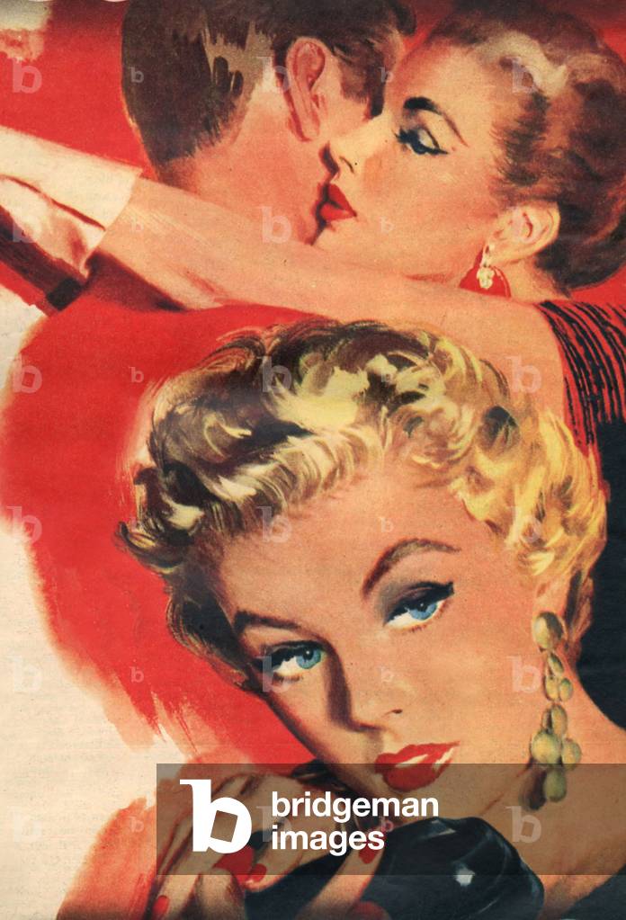 Jealousy, Magazine Plate, UK, 1950s