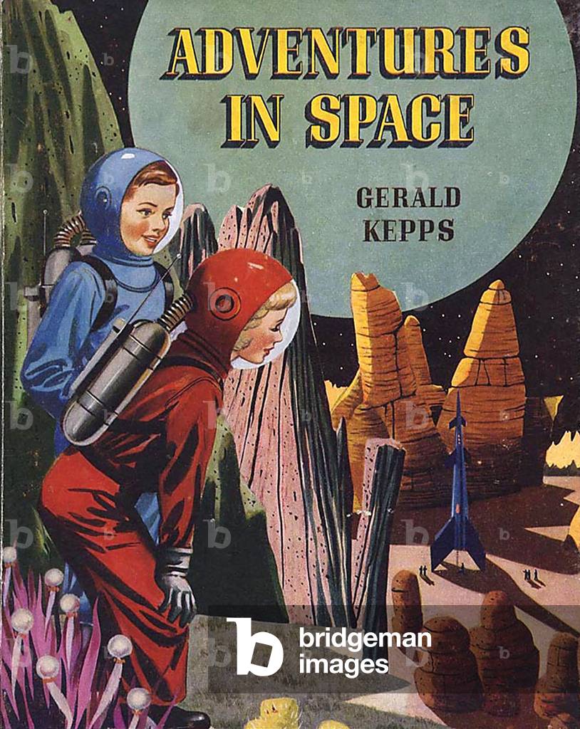 Adventures in Space Comic/ Annual Cover, UK, 1950s
