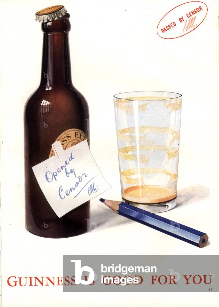 Guinness, 1940s (print)