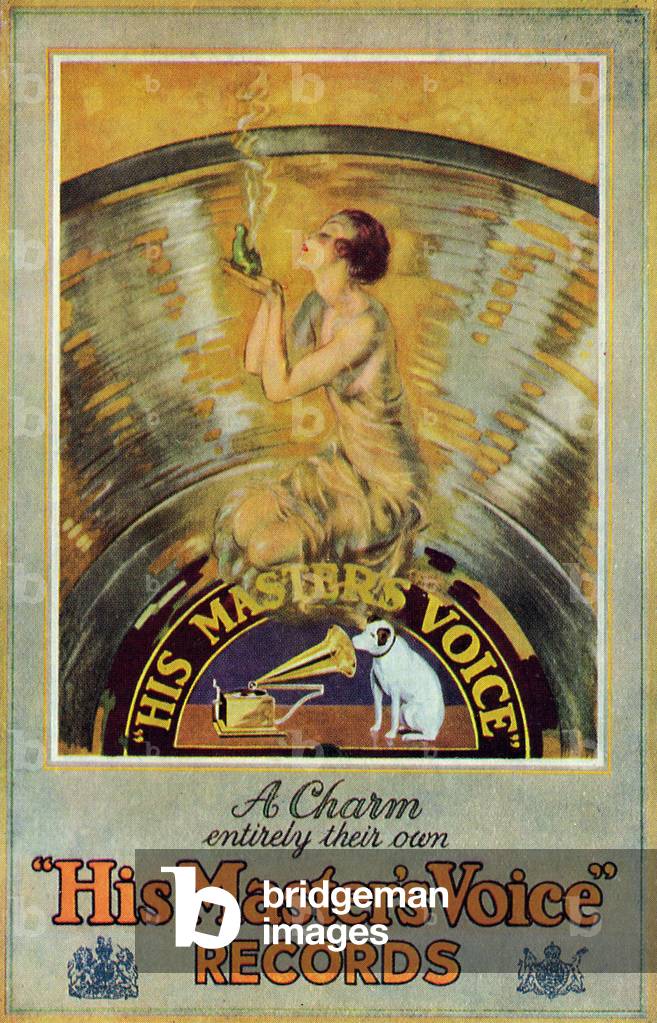 HMV Postcard, UK, 1930s