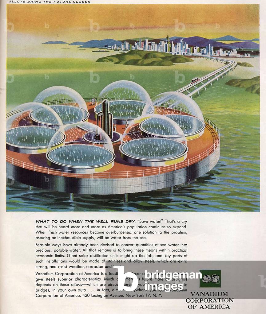 Vanadium Corporation of America Magazine Advert, USA, 1950s
