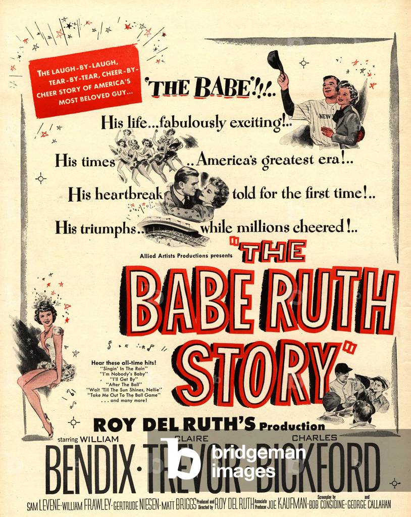 The Babe Ruth Story, 1948 (poster)