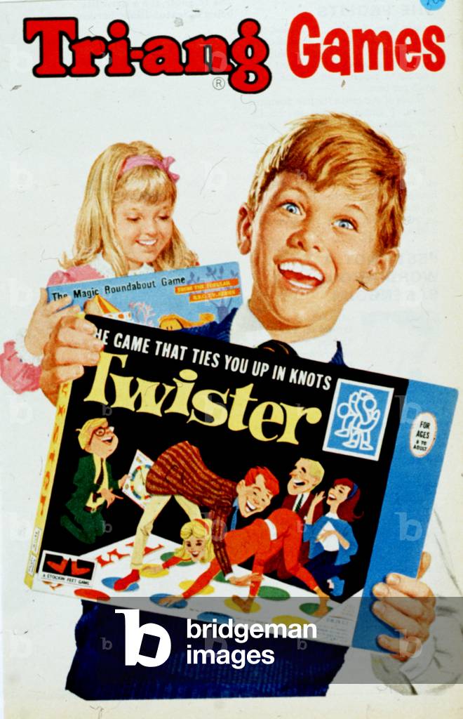 twister games, UK, 1950s (print)