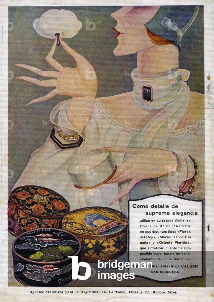 Perfumeria Magazine, advert, Spain, 1920s