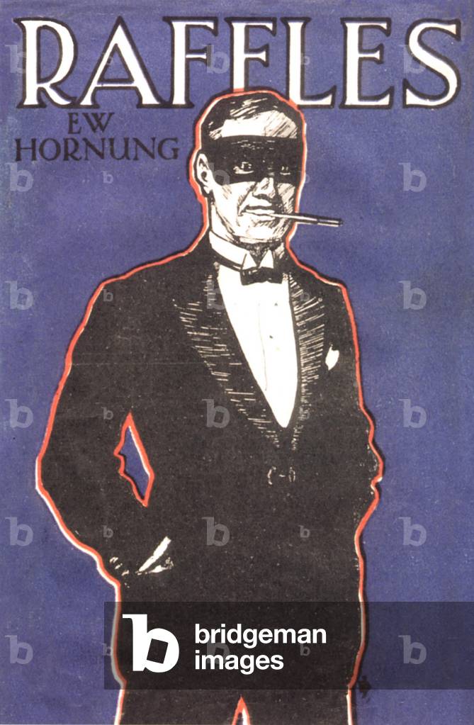 Raffles by E W Hornung Book Cover, USA, 1920s