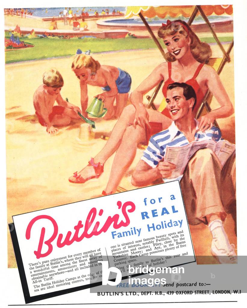 Butlin s, 1950s (print)