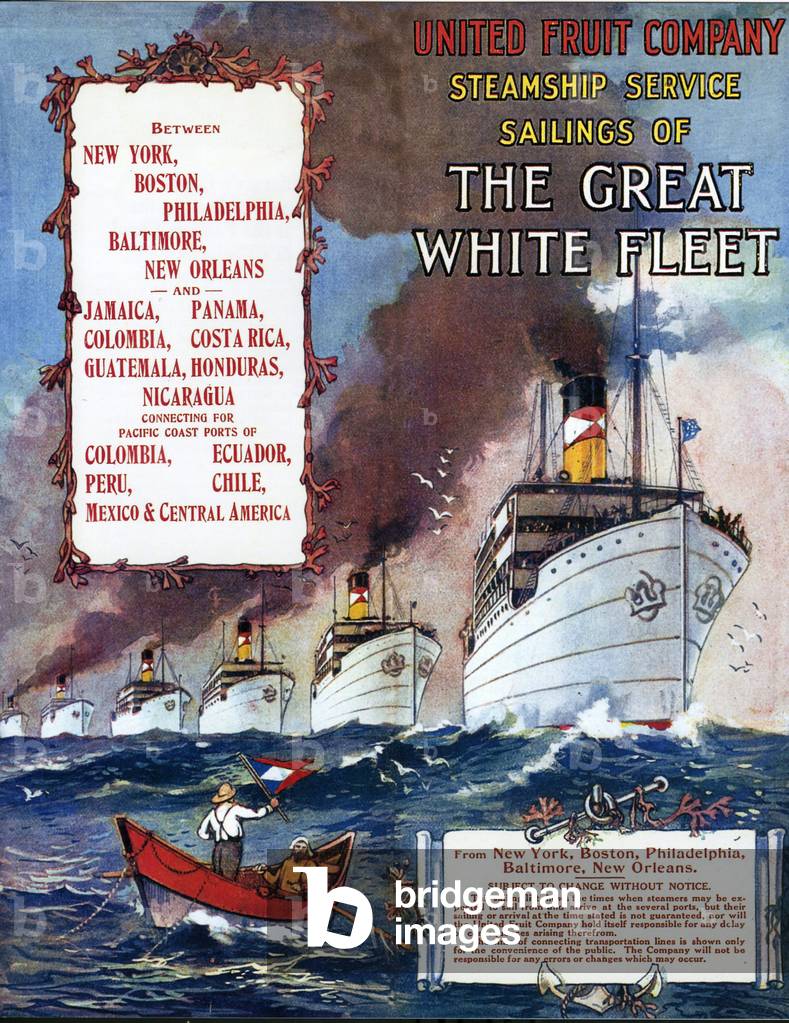 United Fruit Company Magazine Advert, USA, 1910s