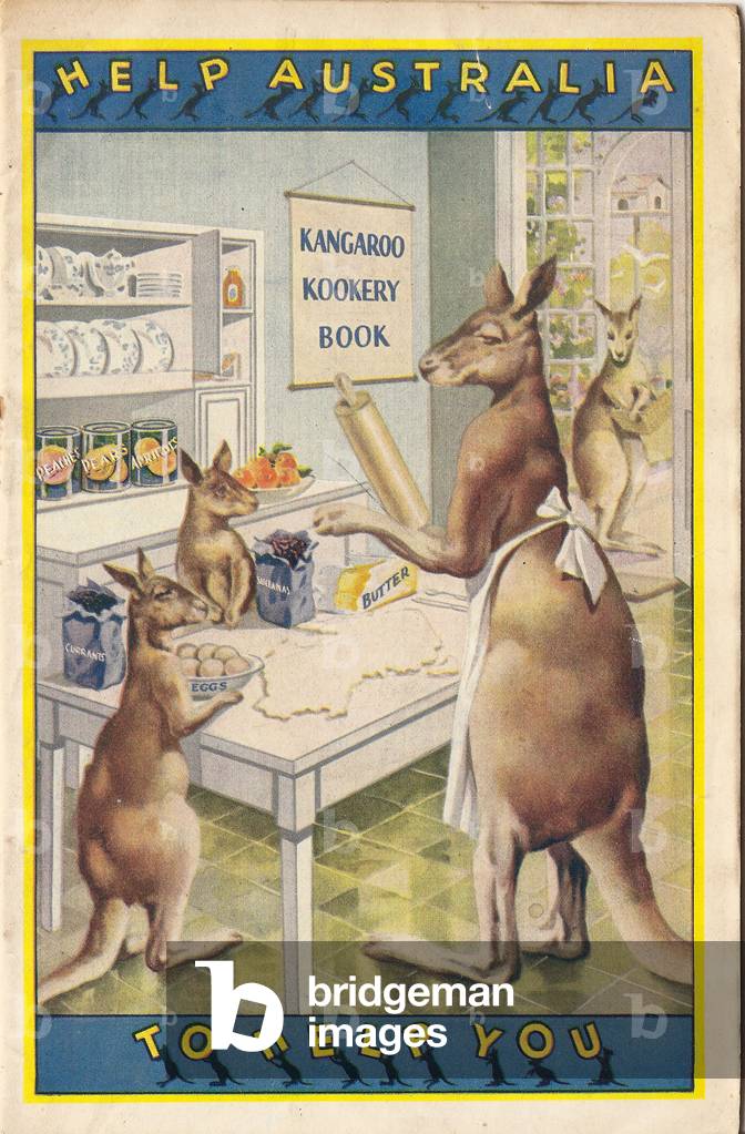 Australia Kangaroos, 1930s (print)