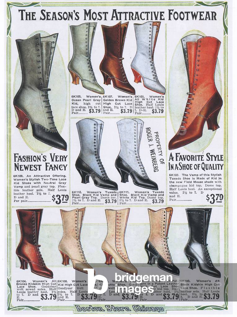 Boston Store Chicago Magazine, advert, USA, 1910s