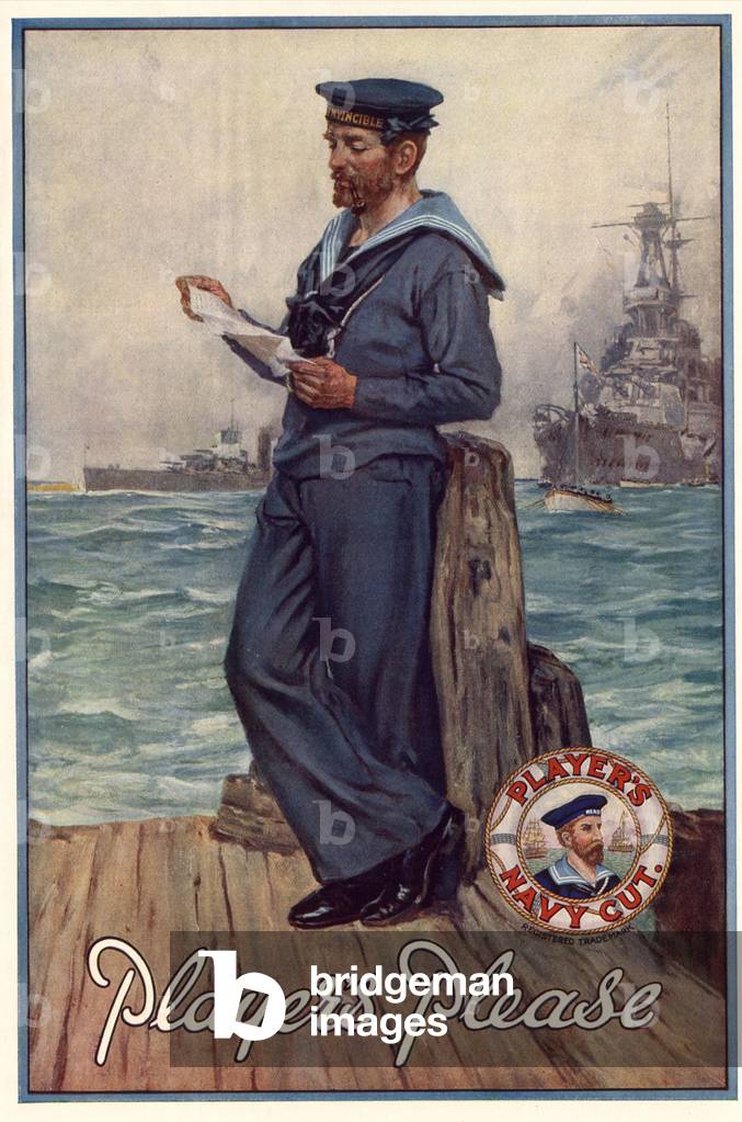 Playeres Navy Cut, 1930s (print)