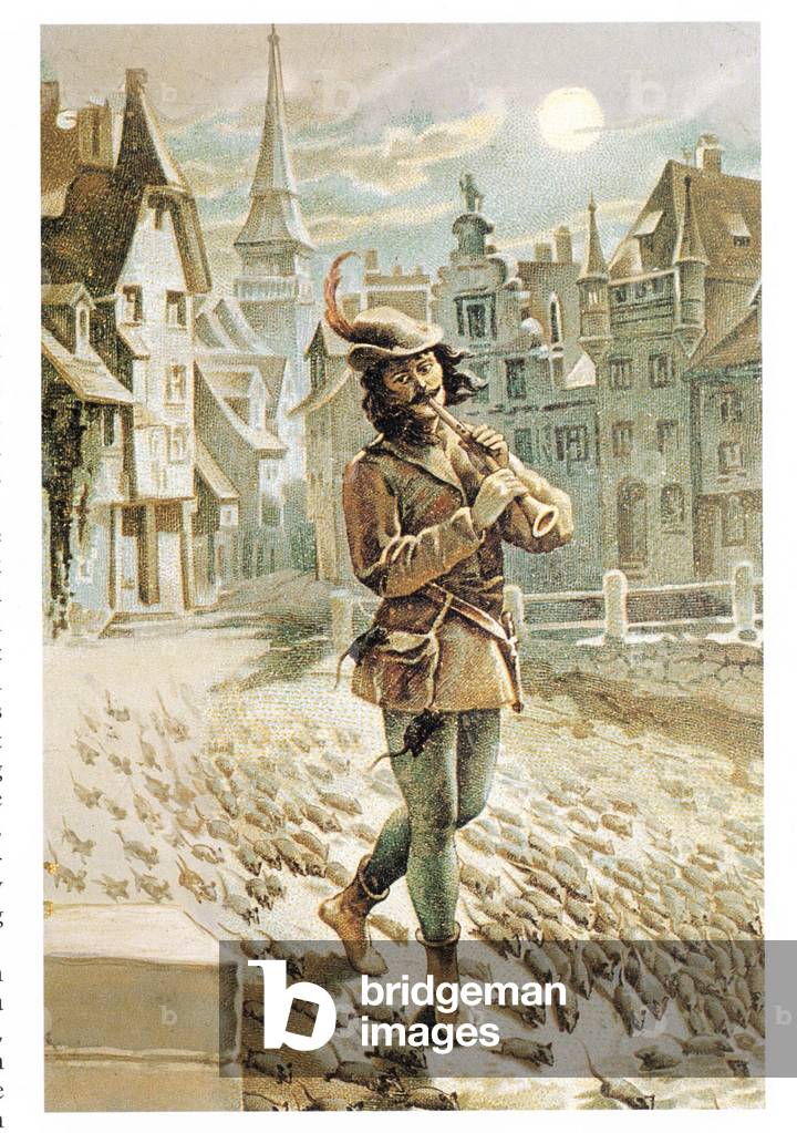 The Pied Piper Book Plate, UK, 1930s