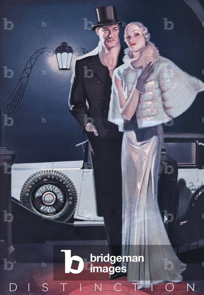 Dunlop Magazine, advert, UK, 1930s