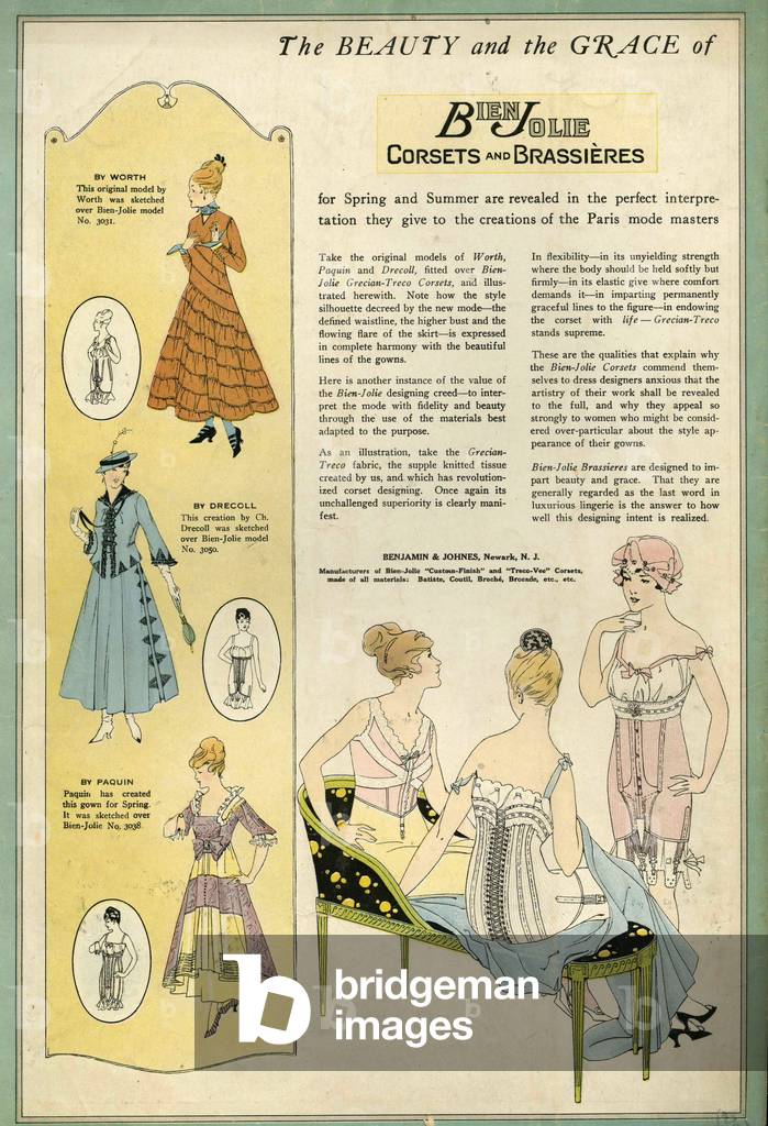 Bien Jolie Magazine, advert, UK, 1910s