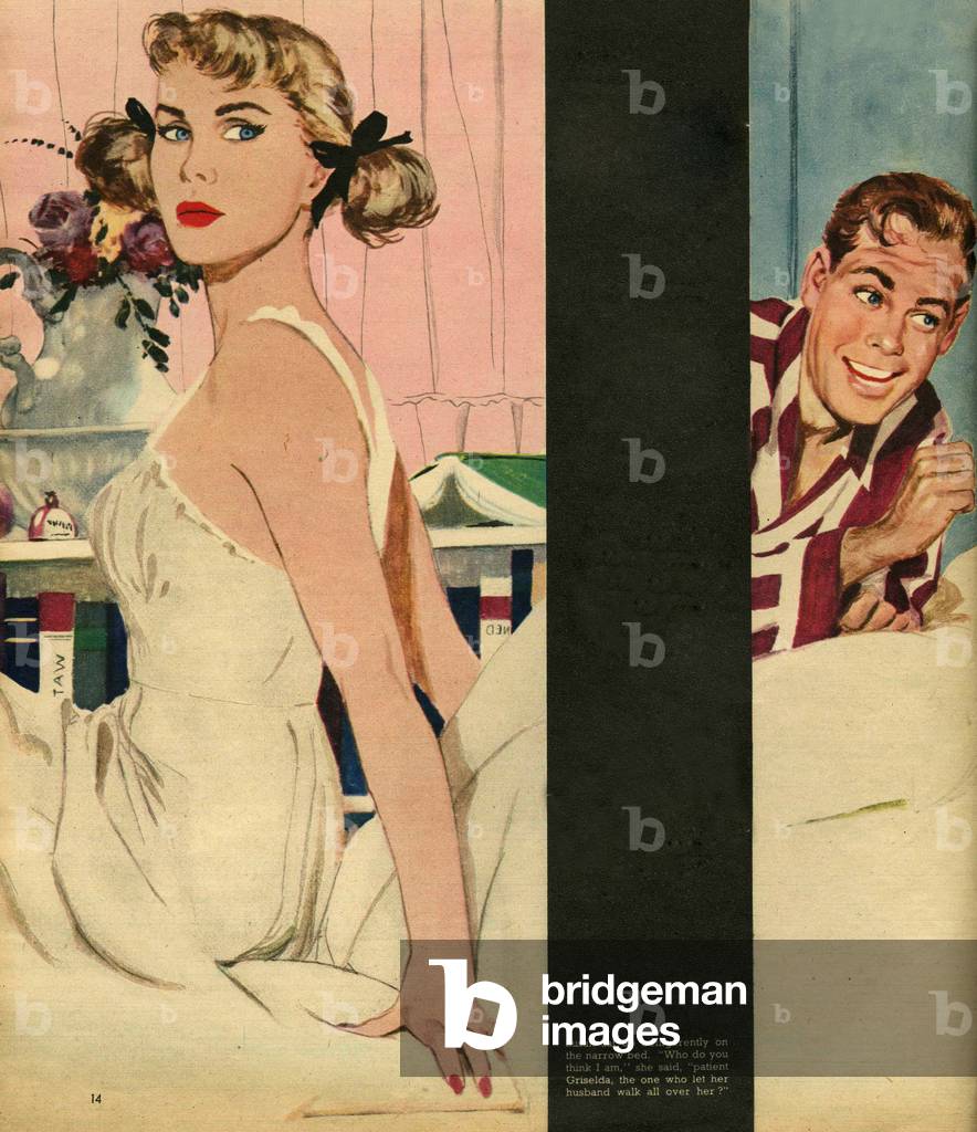 Story Illustrations, Magazine Plate, UK, 1950s