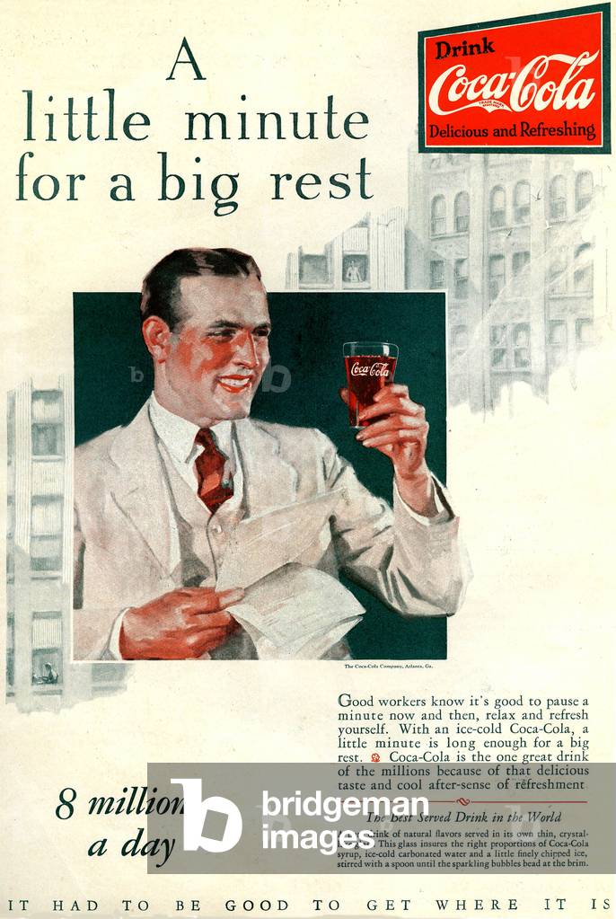 Coca-Cola Magazine Advert, USA, 1930s