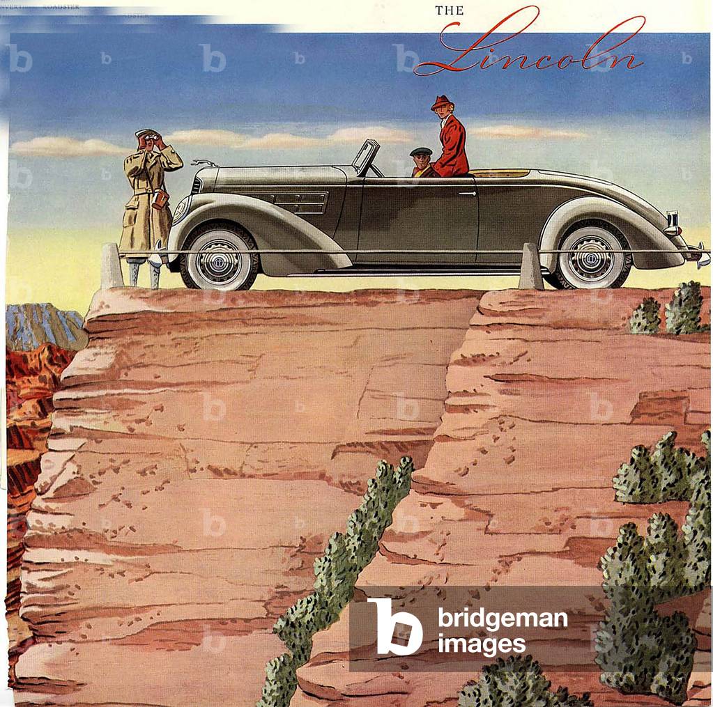 Lincoln Magazine Advert, USA, 1930s