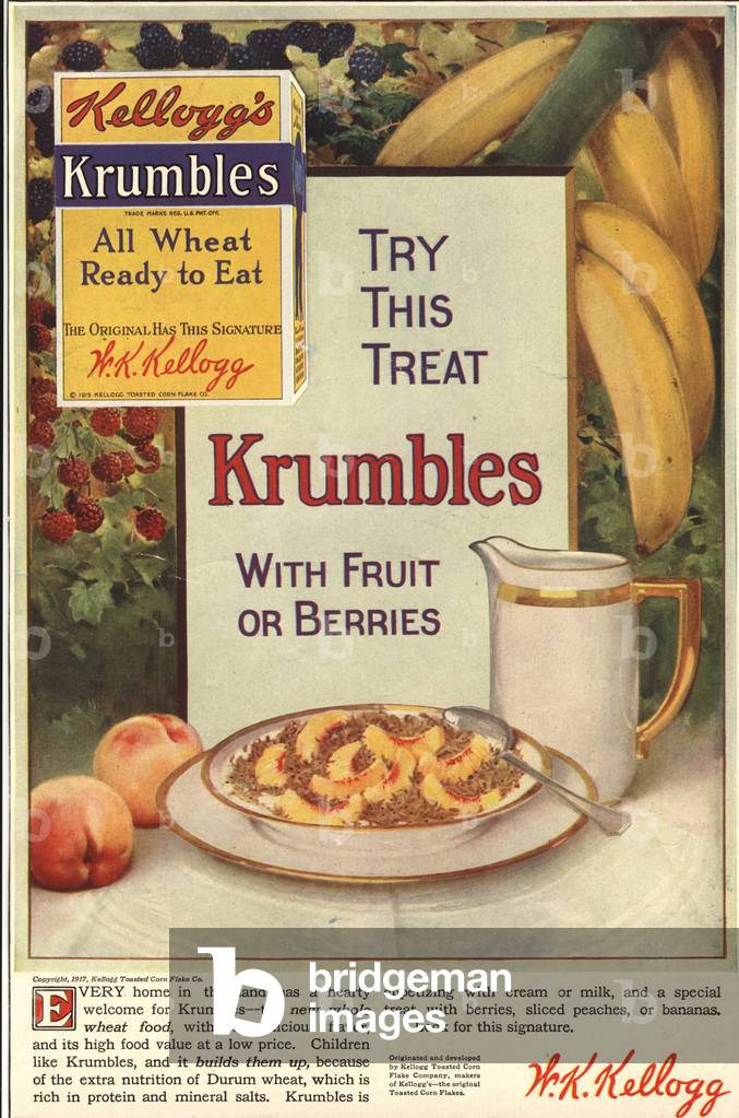 Kellogg's Krumbles, USA, 1910s (print)