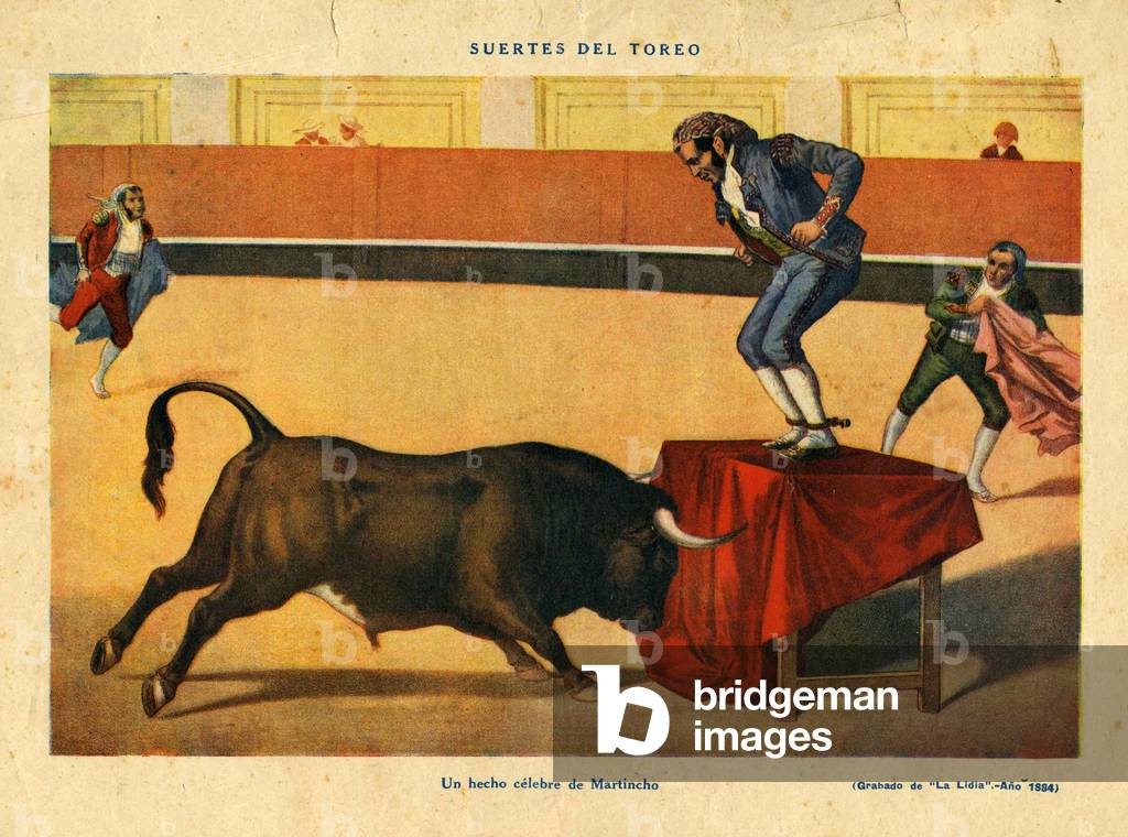 El Ruedo, Magazine Plate, Spain, 1880s