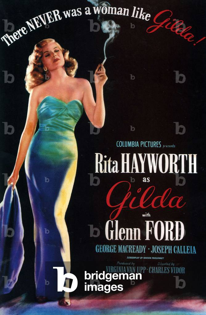 There Never Was a Woman Like Gilda Film Poster, USA, 1940s