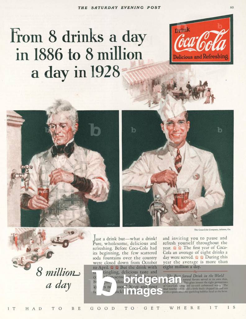 Coca-Cola Magazine, advert, USA, 1920s