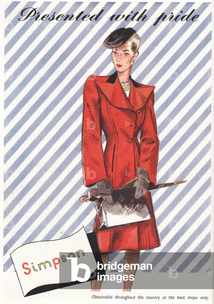 Simpson Magazine, advert, UK, 1940s