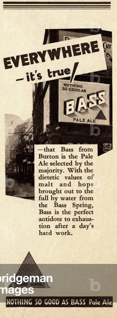 Bass, 1930s (print)