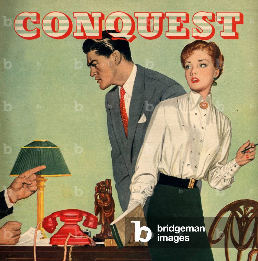 Womens Story Illustrations, Magazine Plate, UK, 1950s