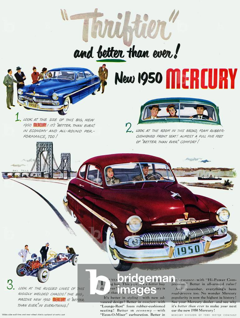 Mercury, 1950s (print)