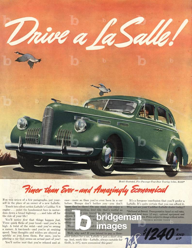 Cadillac, 1940s (print)