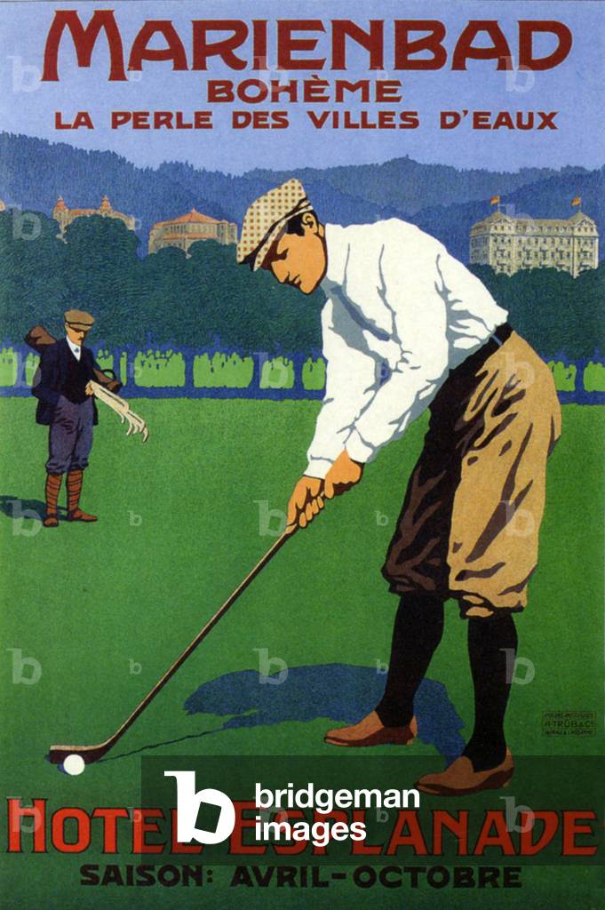 Marienbad Poster, France, 1930s