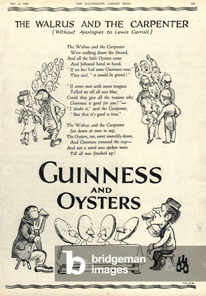Guinness Magazine, advert, UK, 1920s