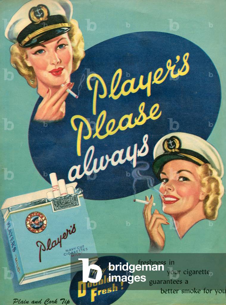 Player's Magazine Advert, USA,