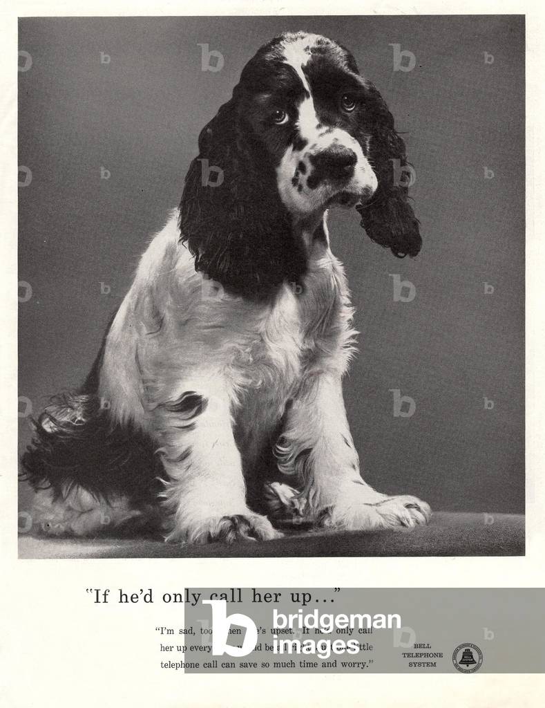 Bell Magazine, advert, USA, 1952