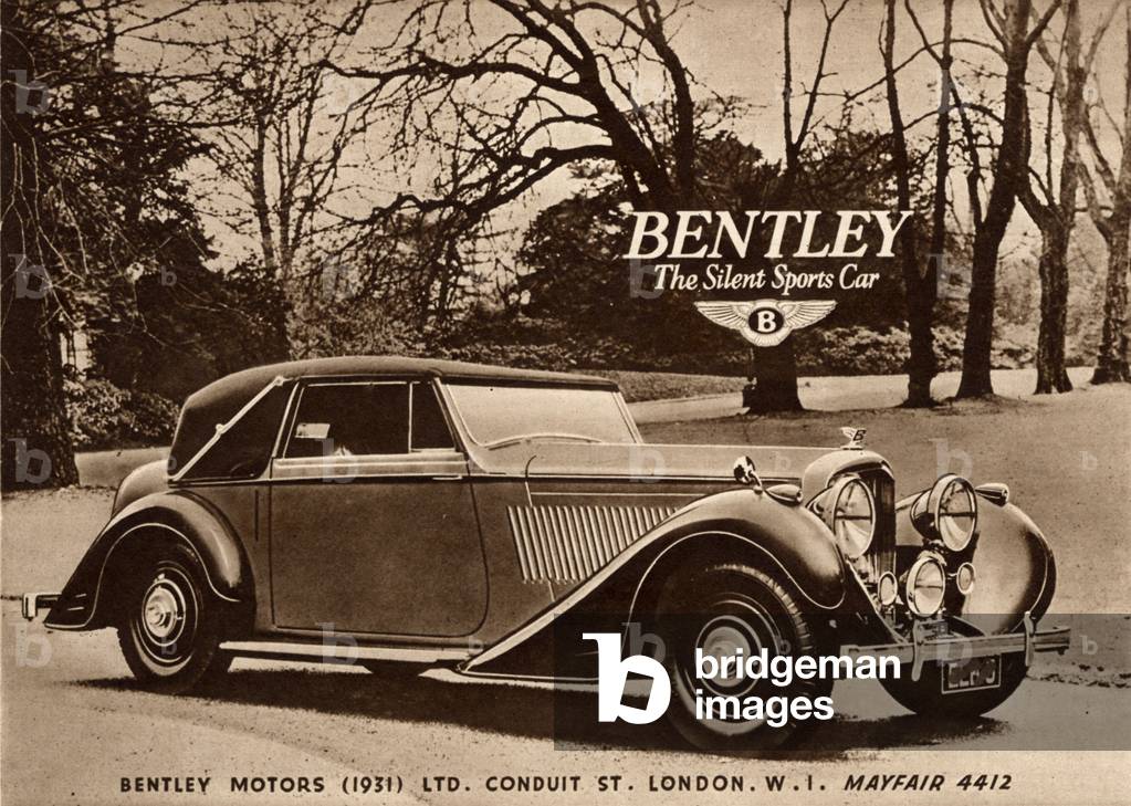 Bentley, 1940s (print)