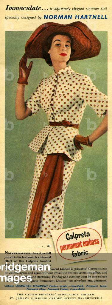 Calpreta Magazine Advert, UK, 1950s