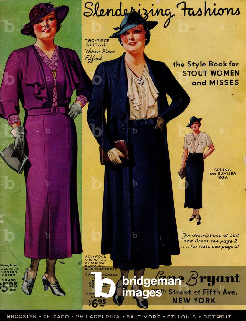 Jane Bryant Catalogue Cover, USA, 1930s