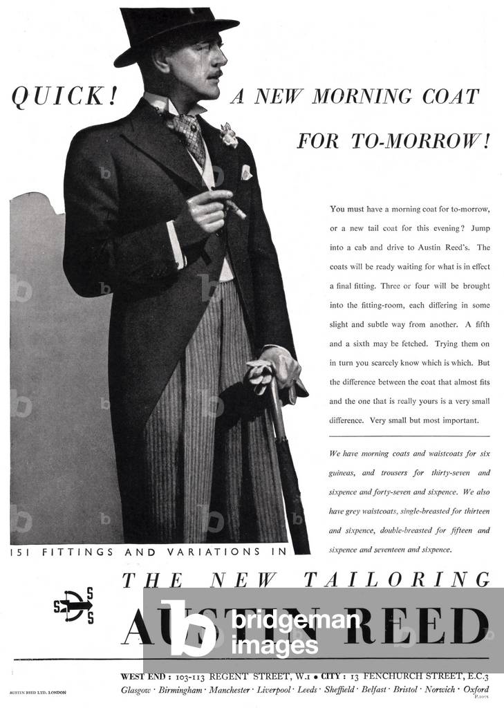 Austin Reed, 1930s (print)