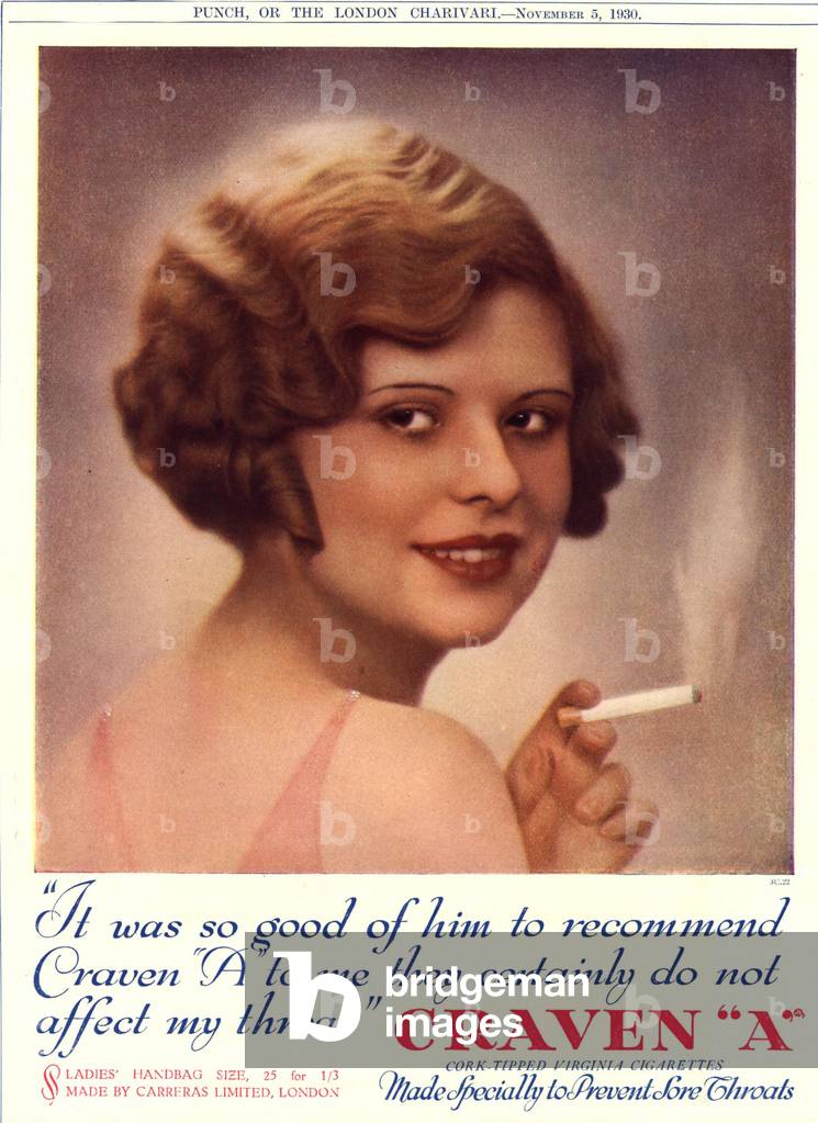Craven A, 1930s (print)