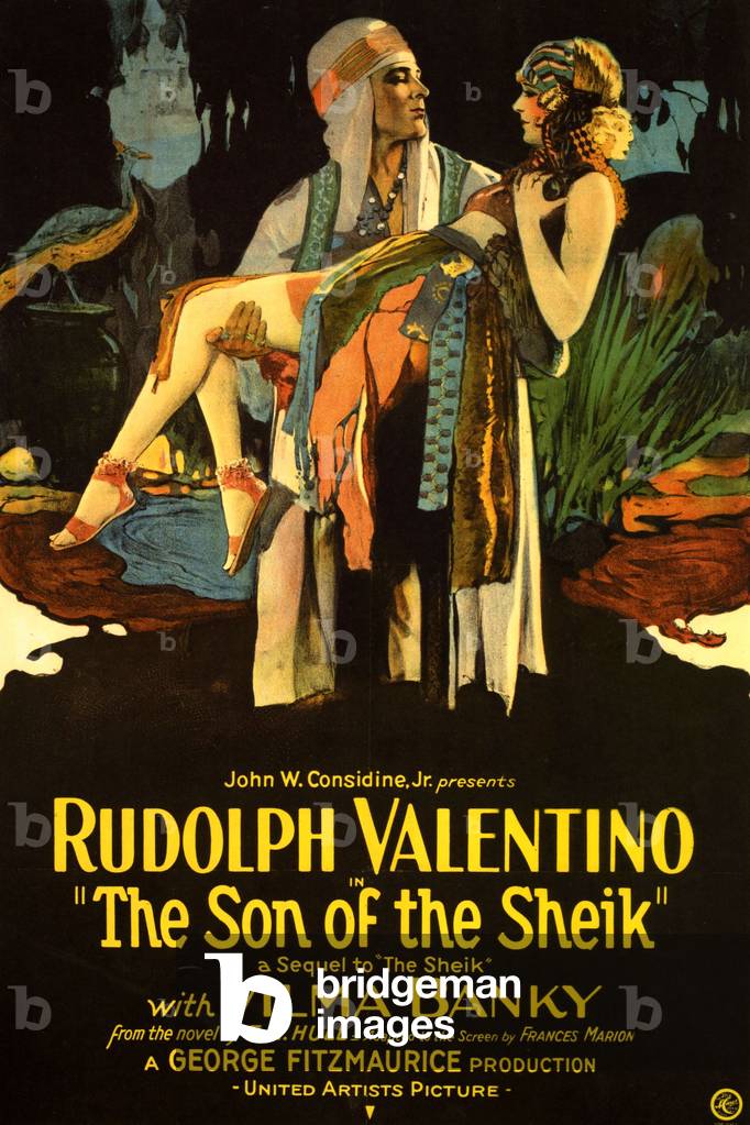 The Son of The Sheik Film Poster, USA, 1920s