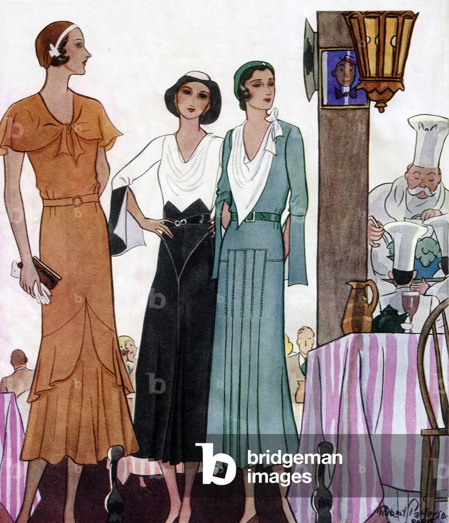 Womens Fashion Magazine Advert, USA, 1930s