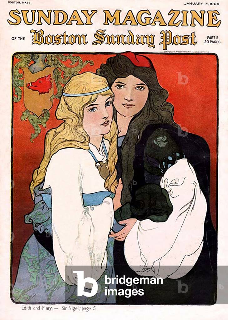 Boston Sunday Post Magazine Cover, USA, 1900s
