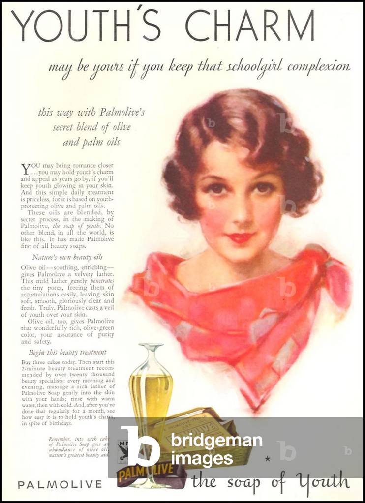 Palmolive Magazine Advert, USA, 1920s