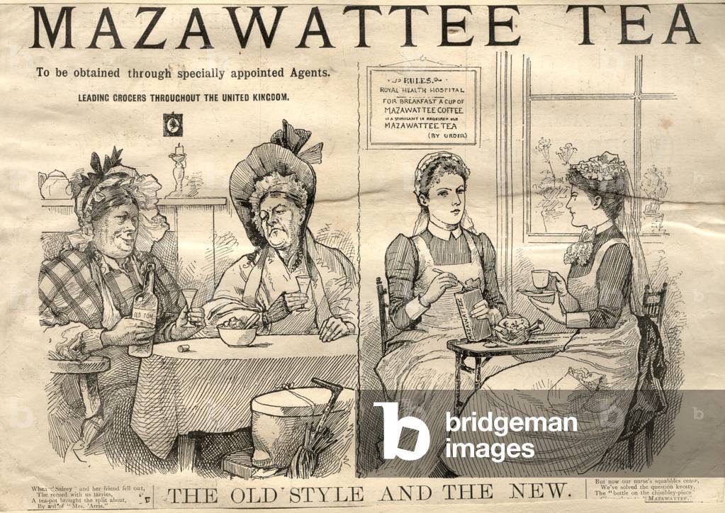 Mazawattee Magazine, advert, UK, 1890s