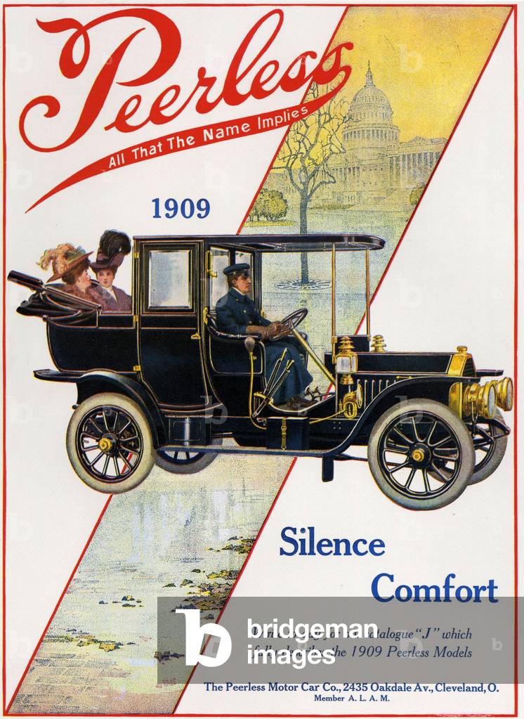 Peerless Magazine Advert, USA, 1900s