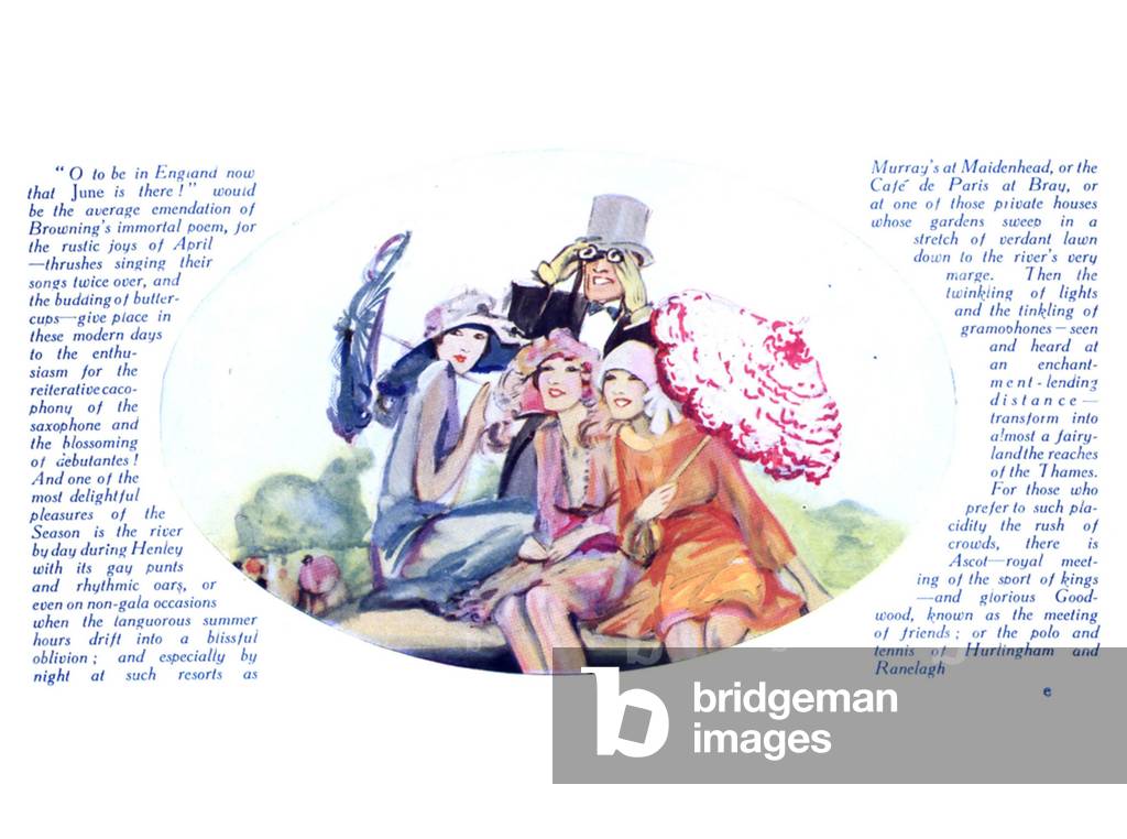 Ascot, Magazine Plate, UK, 1930s
