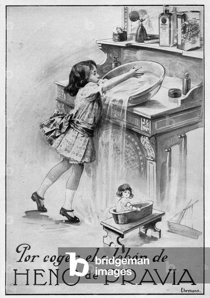 Heno De Pravia Magazine, advert, Spain, 1910s